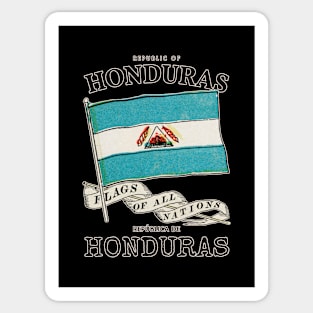 Antique Flag of Honduras Sticker